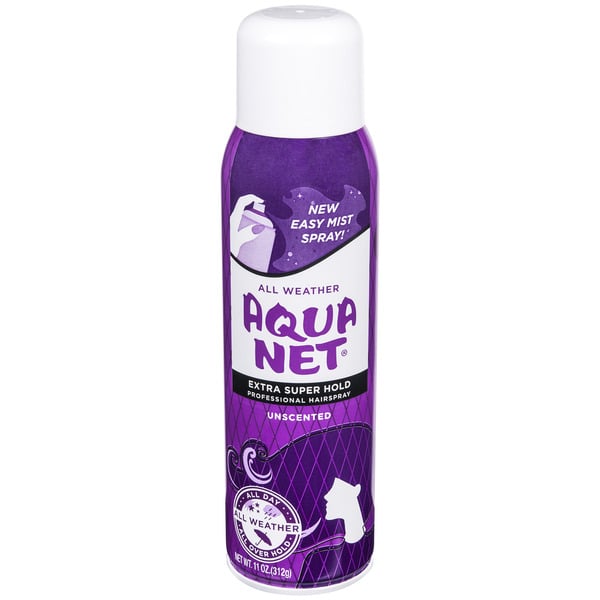 Hair Care Aqua Net Extra Super Hold Hairspray, Unscented, Aerosol hero