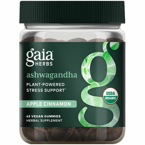 Gaia Herbs Ashwagandha, Gummies hero