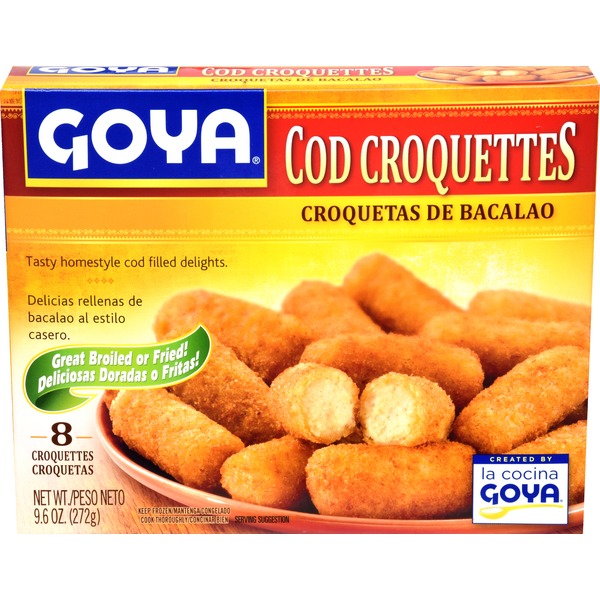 Frozen Seafood Goya Codfish Croquettes hero