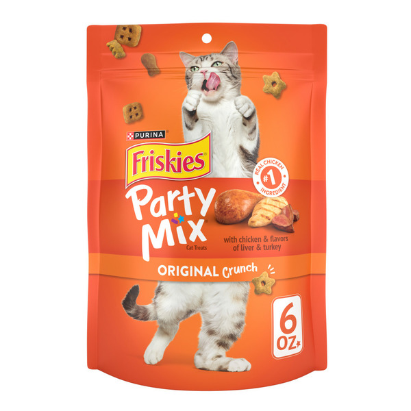 Cat Food & Care Purina Friskies Cat Treats, Party Mix Original Crunch hero