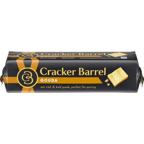 Packaged Cheese Cracker Barrel Gouda Cheese hero