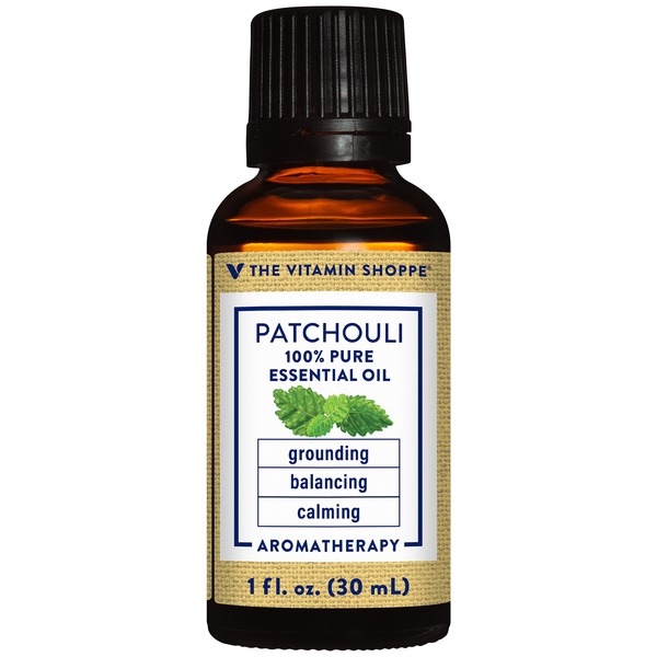 Aromatherapy The Vitamin Shoppe Patchouli 100% Pure Essential Oil - Aromatherapy (1 Fluid Ounce) hero