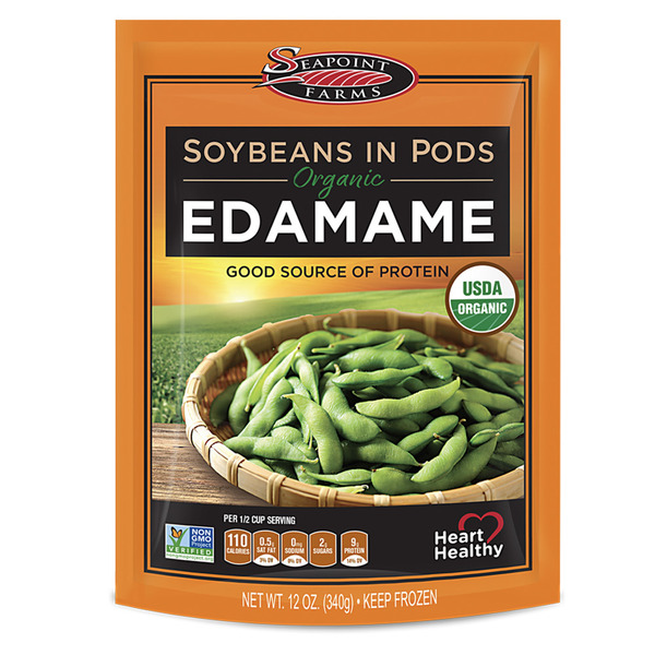 Packaged Vegetables & Fruits Seapoint Farms Frozen Organic Edamame in Pods hero