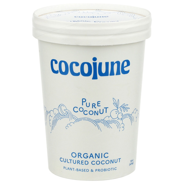 Dairy Alternatives cocojune Cultured Coconut, Organic, Pure Coconut hero