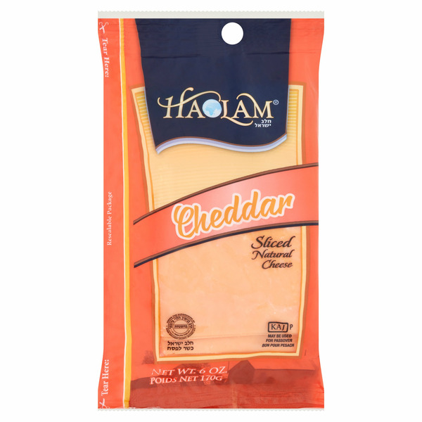 Cheese Haolam Cheddar Sliced Natural Cheese hero