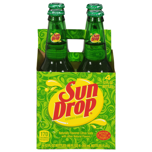 Soft Drinks Sun Drop Soda, Citrus hero