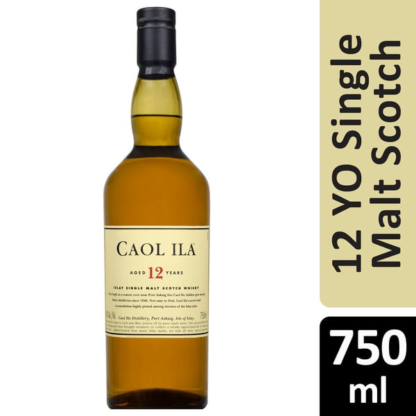 Whiskey Caol Ila 12 Year Old Single Malt Scotch Whisky hero