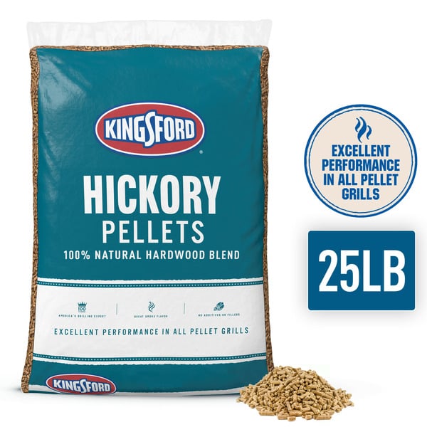 More Household Kingsford Hickory Wood Blend Pellets, BBQ Pellets for Grilling hero