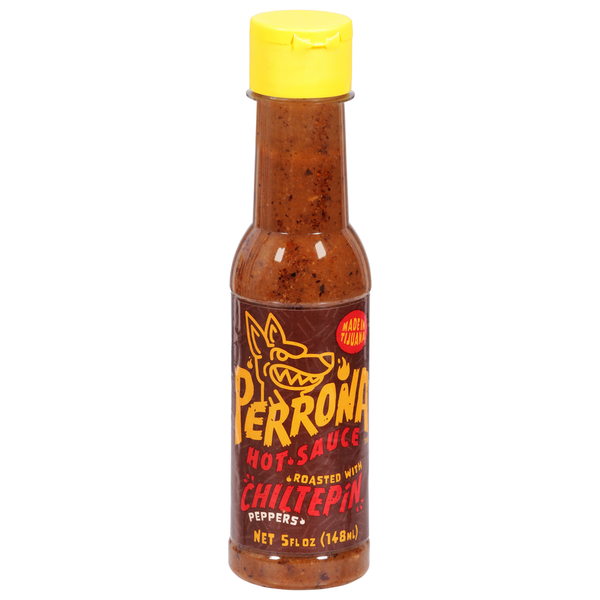 Condiments Perrona Hot Sauce, Roasted with Chiltepin Peppers hero