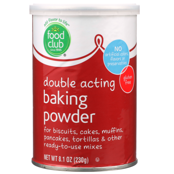 Baking Ingredients Food Club Double Acting Baking Powder hero