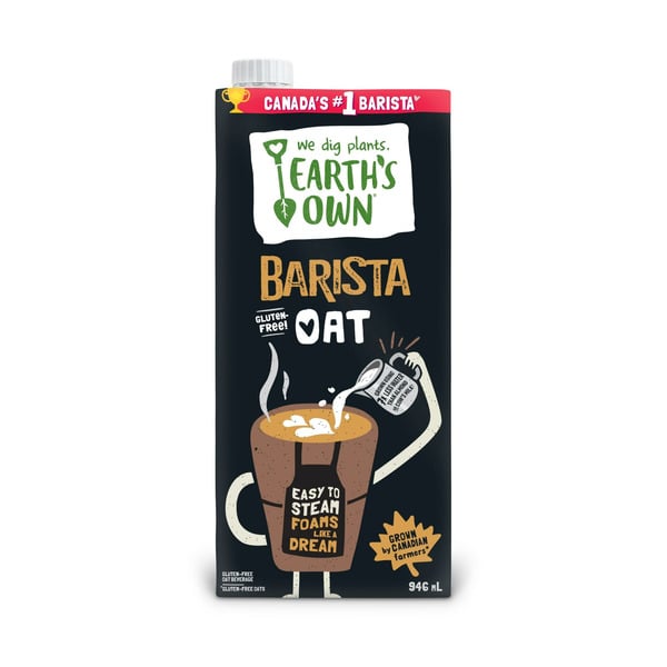 Alternative Milk & Cream Earth's Own Oat Barista, Gluten-Free hero