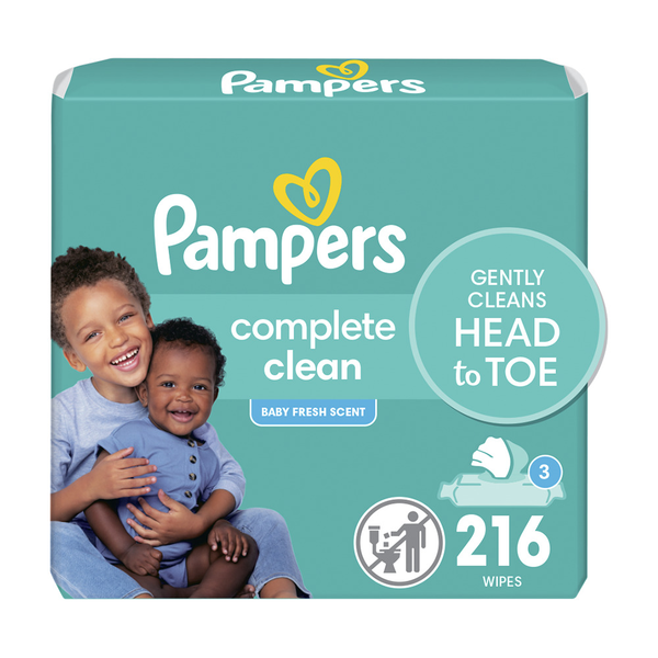 Diapers & Wipes Pampers Complete Clean Wipes hero