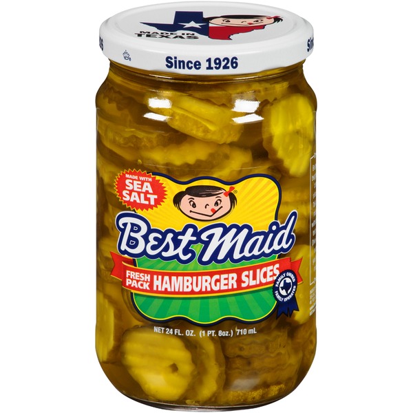 Pickled Goods & Olives Best Maid Pickles Hamburger Slices Pickles hero