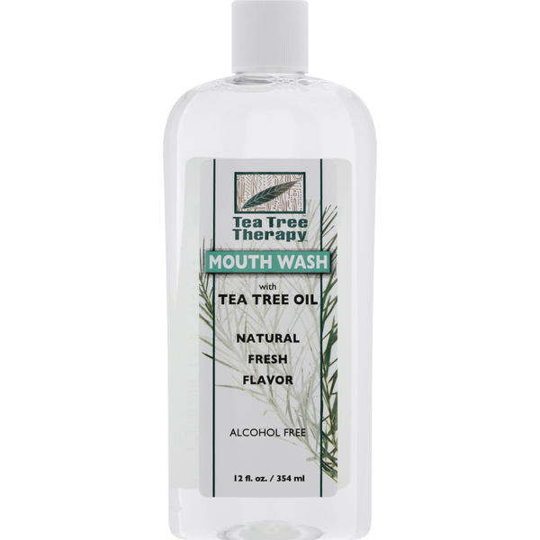 Oral Hygiene Tea Tree Therapy Mouth Wash, with Tea Tree Oil, Natural Fresh Flavor hero