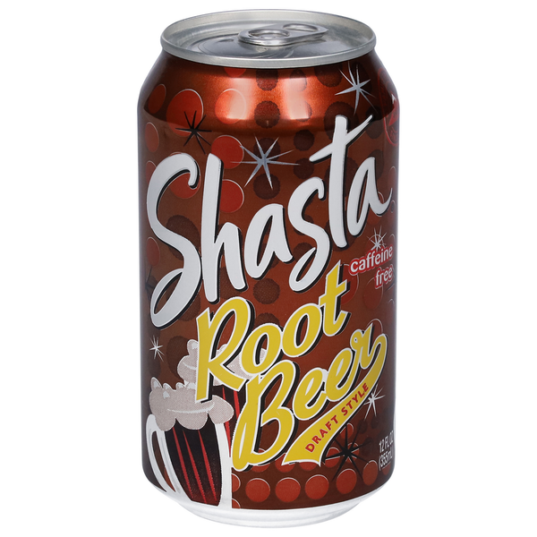 Soft Drinks Shasta Root Beer, Caffeine Free, Draft Style hero