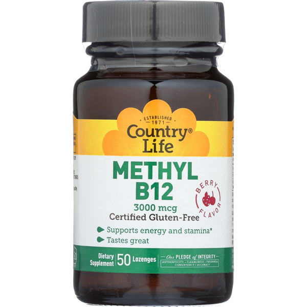 Vitamins & Supplements Country Life Methyl B12 hero