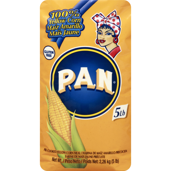 Baking & Supplies P.A.N. Yellow Corn meal hero