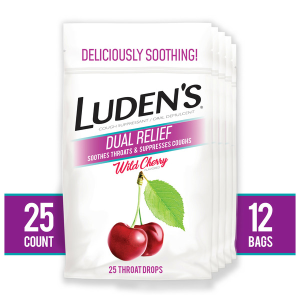 Cold, Flu & Allergy Luden's Soothing Throat Drops Dual Relief Dual Relief hero