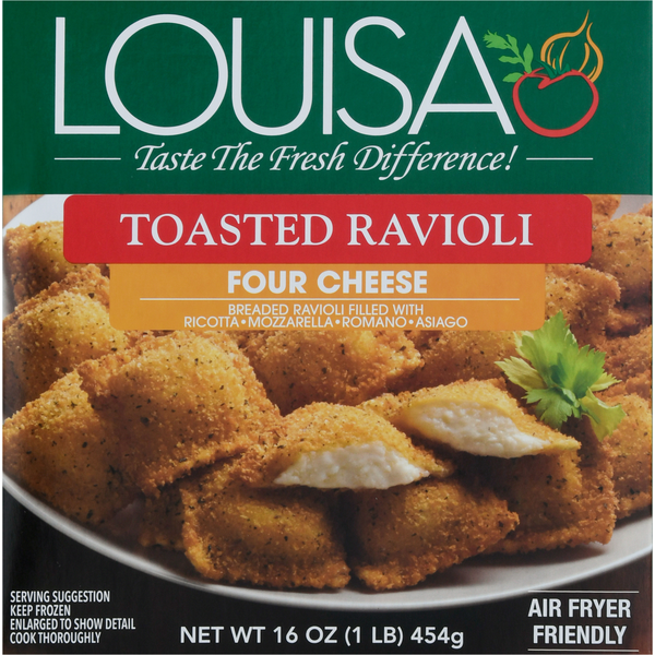 Frozen Appetizers & Sides Louisa Toasted Ravioli, Four Cheese hero