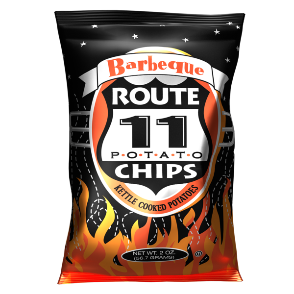 Chips & Pretzels Route 11 Barbeque Potato Chips hero