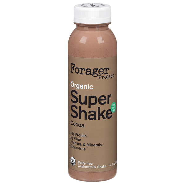 Forager Project Super Shake, Dairy-Free, Organic, Cocoa hero