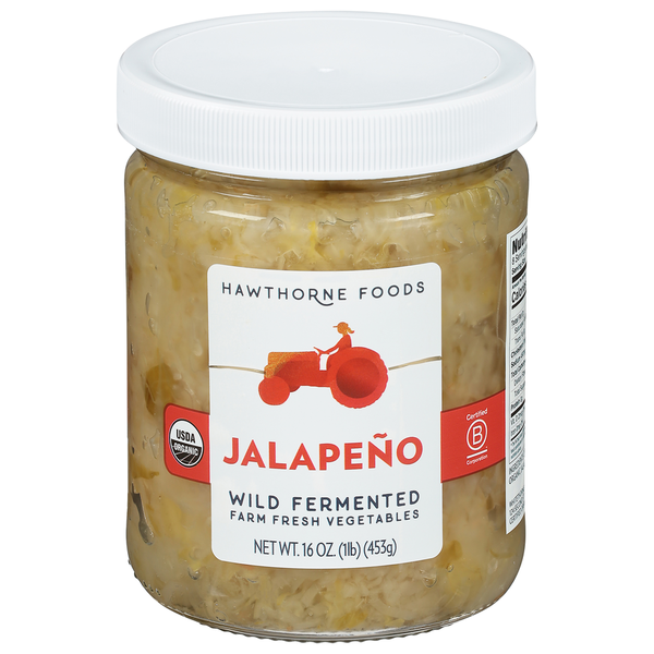 Pickled Goods & Olives Hawthorne Foods Sauerkraut, Jalapeno hero