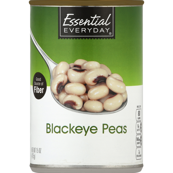 Canned & Jarred Vegetables Essential Everyday Blackeye Peas hero