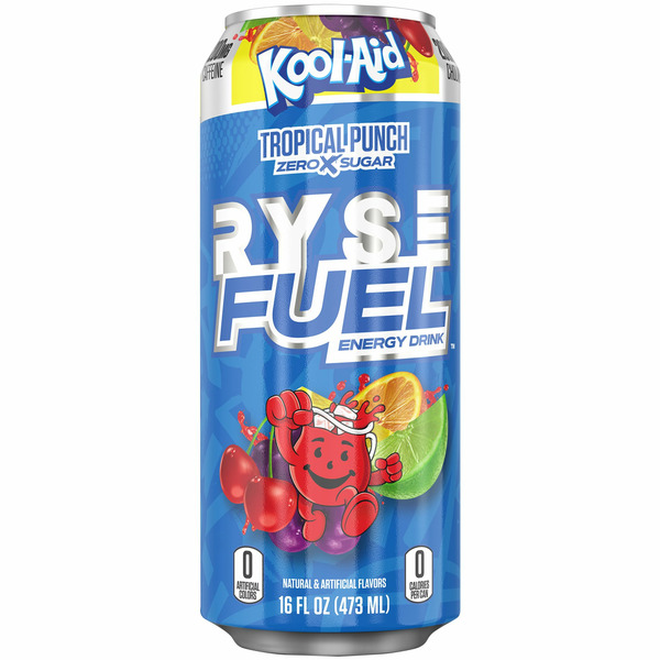 Energy Drinks RYSE Kool-Aid Tropical Punch Energy Drink hero