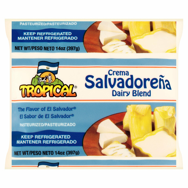 Packaged Cheese Tropical Crema Salvadoreña Dairy Blend hero