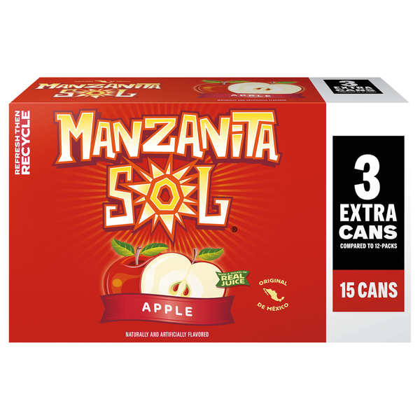 Manzanita Sol Soda, Apple hero