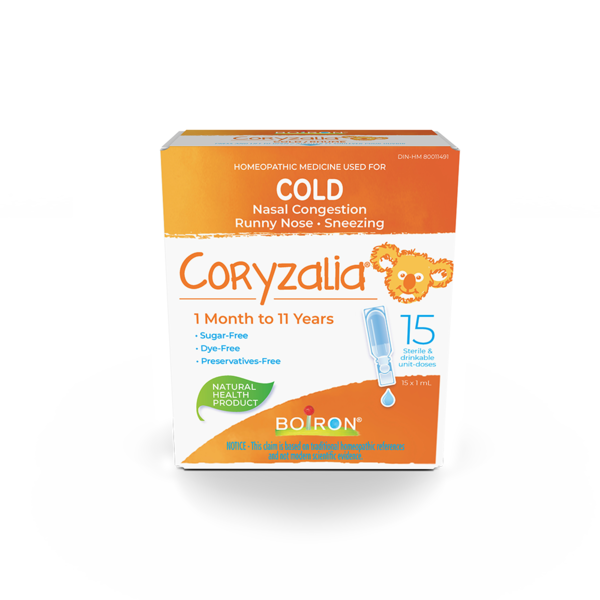 Cold, Flu & Allergy Boiron Coryzalia hero