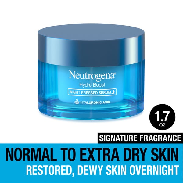 Beauty Neutrogena Hydro Boost Hyaluronic Acid Night Pressed Serum hero