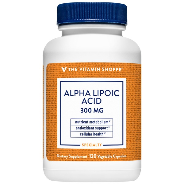 Antioxidants The Vitamin Shoppe Alpha Lipoic Acid Antioxidant - 300 MG (120 Capsules) hero