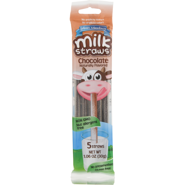 Sylvan Meadows Milk Straws, Chocolate hero