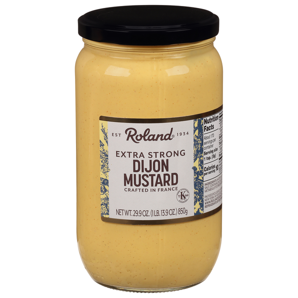 Condiments Roland Foods Dijon Mustard, Extra Strong hero