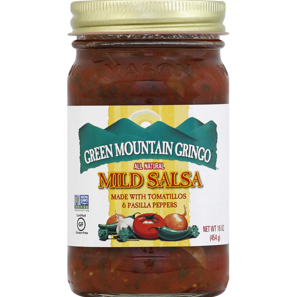 Chips & Pretzels Green Mountain Nantucket Blend Salsa, Mild hero