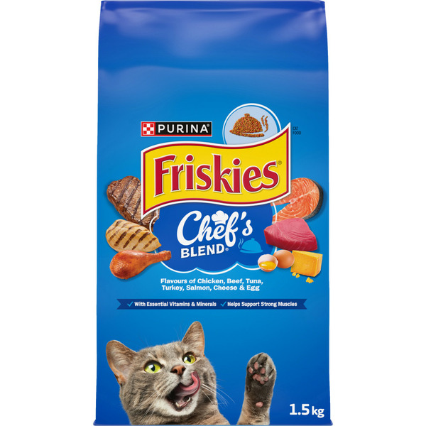 Cat Food & Care Purina Friskies Chef's Blend hero