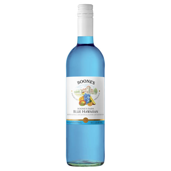 Specialty Wines & Champagnes Boone’s Farm Fan Club Blue Hawaiian Flavored Wine 750ml hero