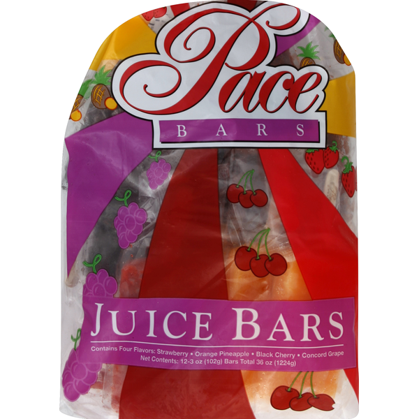 Ice Cream & Ice Pace Juice Bars, Assorted hero