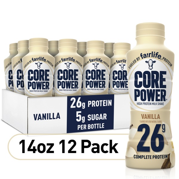 Protein & Meal Replacements Core Power Complete Protein, 26G Vanilla Protein Shake hero