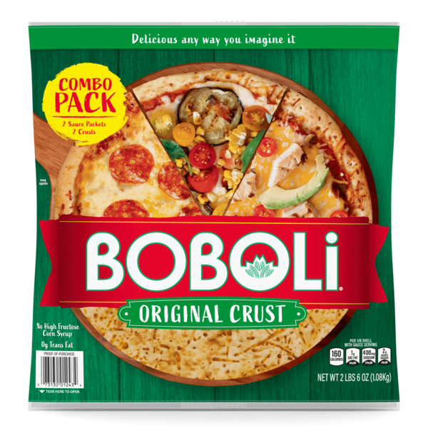 Fresh Pasta Boboli Original Crust Twin Pack hero