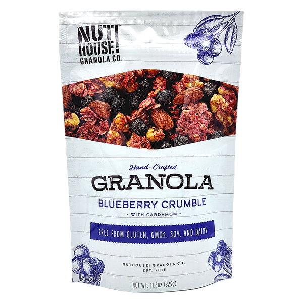 Cereal NutHouse Blueberry Crumble Slow-Roasted Granola hero