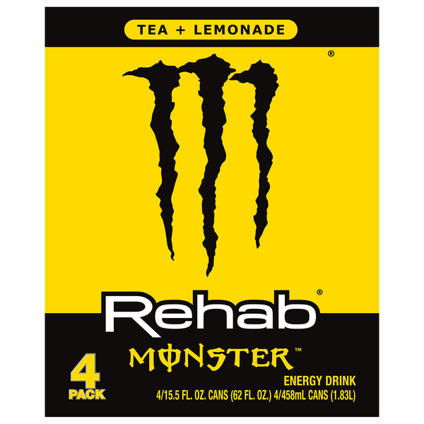 Energy & Sports Drinks Monster Energy Rehab Monster Tea + Lemonade hero