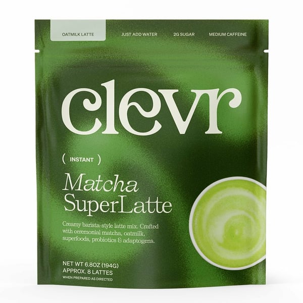 Clevr Matcha SuperLatte hero