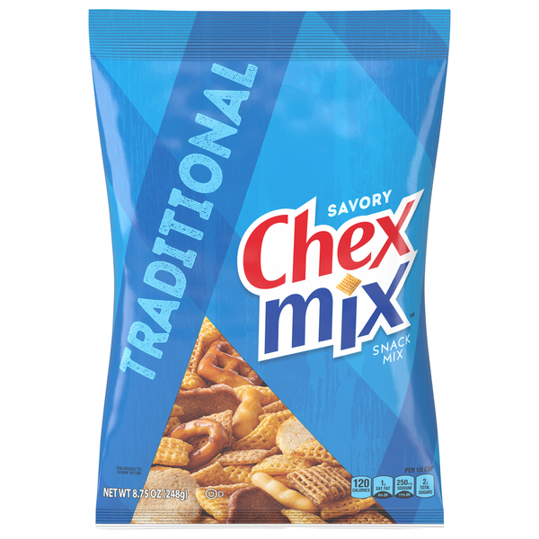 Chips & Pretzels Chex Mix Snack Mix, Traditional hero