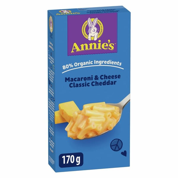 Instant Foods Annie's Macaroni & Cheese Classic Cheddar, kid meals hero