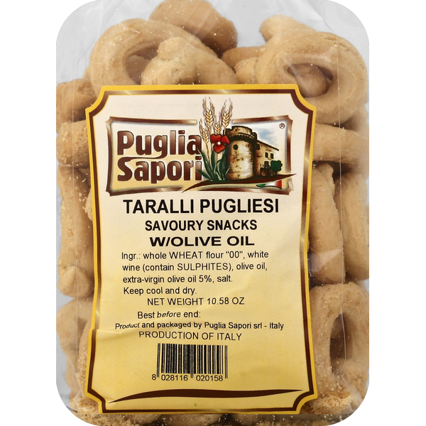 Cookies & Cakes Puglia Sapori Taralli Pugliesi, with Pepper hero