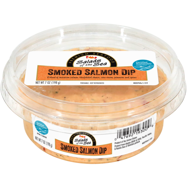 Fresh Dips & Tapenades Salads of the Sea Dip, Salmon, Smoked hero