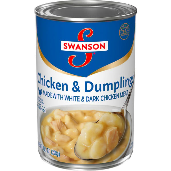 Soup, Broth & Bouillon Swanson's Chicken and Dumplings hero