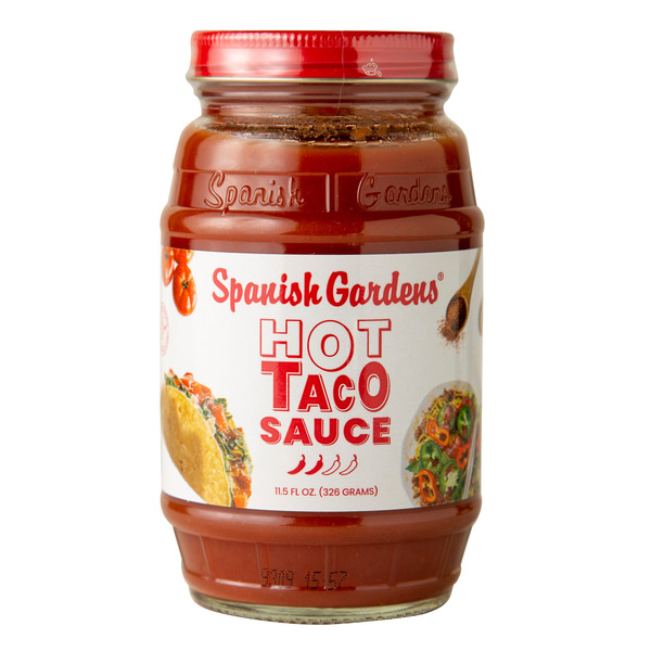 Preserved Dips & Spreads Spanish Gardens Hot Taco Sauce hero